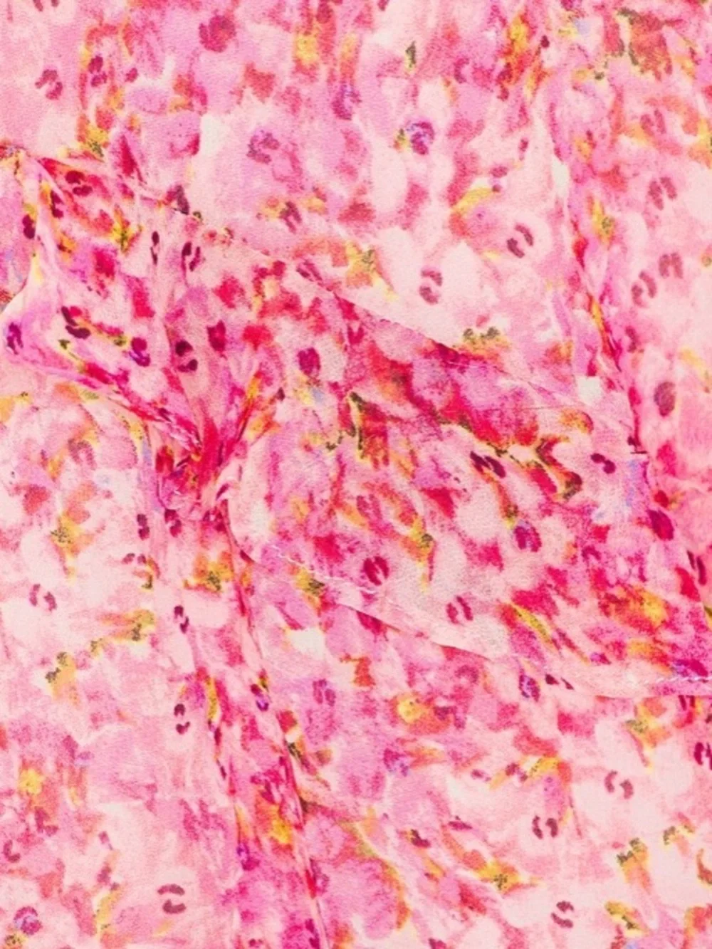 Astr Pink Floral Tiered Maxi Dress - Picture 4 of 4